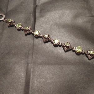 Peridot bracelet